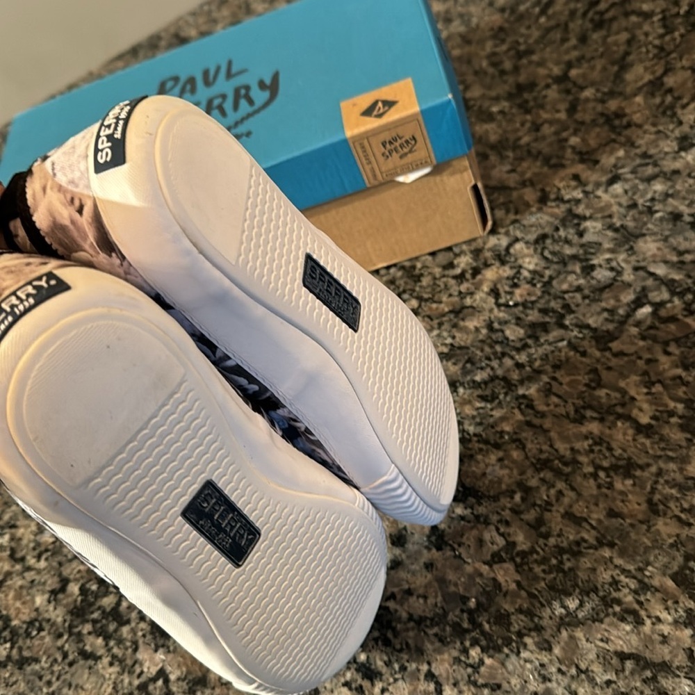 Sperry Sayel Clew Floral Xray NIB 7.5 - Picture 8 of 10